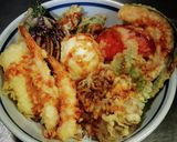 魚介と野菜で天丼！❨(@≧↺≦@)❩wノ作り方3写真
