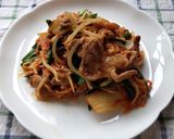 1人前豚こま肉100gで！豚キムチ♪作り方2写真