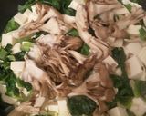 豆腐と舞茸の蓮根とじ作り方4写真