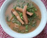 青ねぎと太メンマの豚骨醤油ラーメン♪作り方1写真
