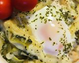 鶏肉＆ゴーヤーの目玉やきグラタン作り方4写真