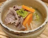 火10分☆幸せの牛汁作り方12写真