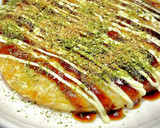 簡単★長芋のお好み焼き風作り方9写真