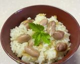 ホクホクほんのり甘いピーナッツご飯作り方4写真