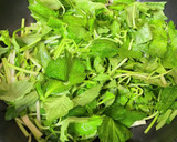 根みつばのごま油炒め作り方1写真