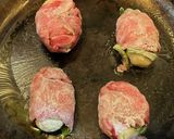 米粉☆和牛こま切れdeポテト巻き作り方10写真