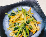 根みつばのごま油炒め作り方4写真