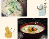 酒粕入り...ほっこりお味噌汁♪作り方4写真