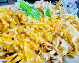 胡麻かき揚げのお野菜3品作り方13写真