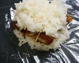 簡単！おにぎり　とんかつ作り方2写真