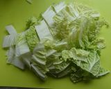 鶏肉と白菜のにんにく味噌あんかけ作り方2写真