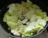 鶏肉と白菜のにんにく味噌あんかけ作り方4写真