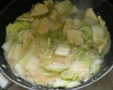 鶏肉と白菜のにんにく味噌あんかけ作り方5写真