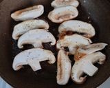 ヨウサマの減塩椎茸とサーモンのトースト作り方2写真