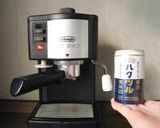 エスプレッソマシンで作る燗酒作り方1写真