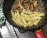 秋刀魚のパスタ　アンチョビソース作り方2写真