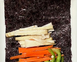 のり巻き野菜のあんかけ作り方5写真