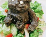 くろねこのポテトサラダ ハロウィン用作り方4写真