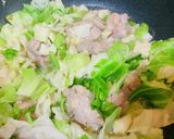 キャベツと鶏肉の旨煮作り方3写真
