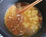放置でカレー＊煮崩れないじゃが芋作り方4写真