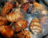 里芋の揚げたこ焼き風作り方1写真