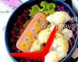 令和四年　十月二十六日　弁当と朝食　献立作り方2写真