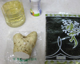 まんまるふわふわ大和芋の磯辺揚げ作り方1写真