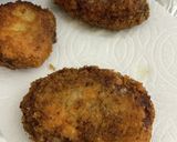 サクサクっカレー味のメンチカツ☆海苔弁当作り方5写真