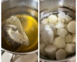 ねっとり☆とろーり！挽き肉と里芋の煮物作り方2写真