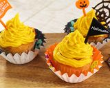 ハロウィンに★かぼちゃのカップケーキ作り方5写真