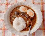 お皿料理？レンジ10分以内！一人前カレー作り方5写真