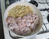 しめじと鶏肉のトマトクリーム煮作り方3写真