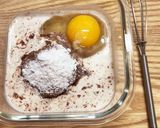 甘くない！ココアおから蒸しパン(ミロ使用作り方1写真
