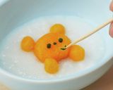 離乳食　くまくんの豆乳みそ汁ご飯作り方7写真