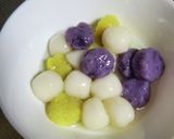 芋圓（いもだんご）のスイーツ作り方35写真