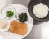 簡単！フライドチキンだし茶漬け作り方3写真