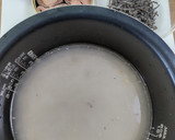 とろさば水煮缶となめたけの炊き込みご飯作り方1写真
