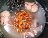 とろさば水煮缶となめたけの炊き込みご飯作り方2写真