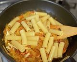 サバとトマトのパスタ作り方9写真