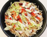 鮭とキノコと玉ねぎのフライパン蒸し作り方4写真