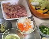 ふぁふぁ肉団子でほっこり味噌汁♡作り方1写真