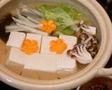 え？湯豆腐のリメイク!?ミルクスープ作り方1写真
