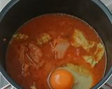 ご飯がすすむ。白菜キムチ味噌汁作り方3写真