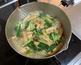 小松菜と油揚げの煮浸し作り方3写真
