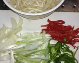 味付きレバーの野菜炒め、バージョンアップ作り方2写真