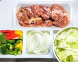 町中華の鶏もも肉と彩り野菜の中華炒め作り方1写真
