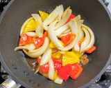 町中華の鶏もも肉と彩り野菜の中華炒め作り方5写真