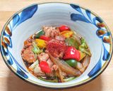 町中華の鶏もも肉と彩り野菜の中華炒め作り方8写真