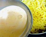 干しエビ&明太子のパスタ作り方6写真