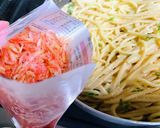 干しエビ&明太子のパスタ作り方8写真